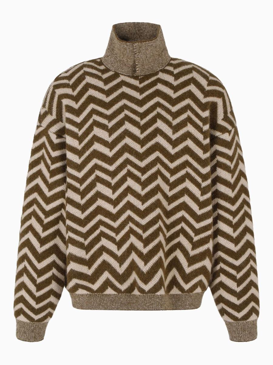 Emporio Armani Exclusive Sweaters Beige