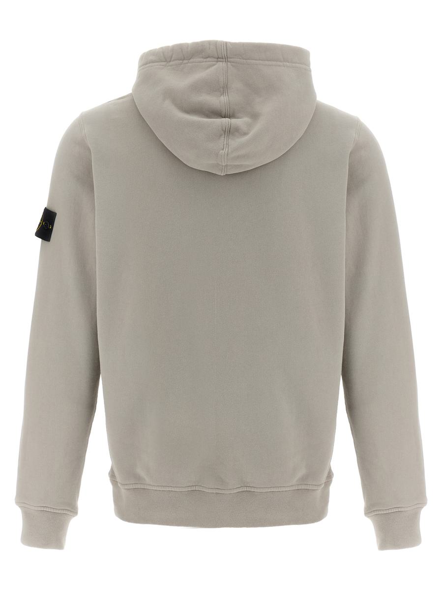 Stone Island Logo Badge Hoodie