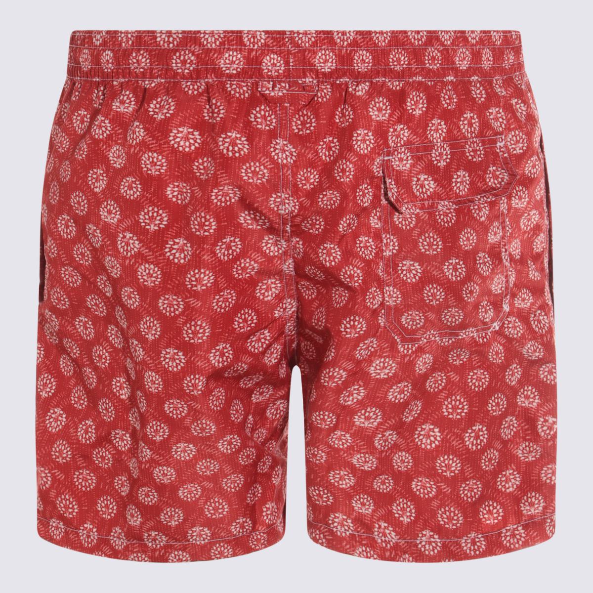 Altea Red And Multicolor Beachwear