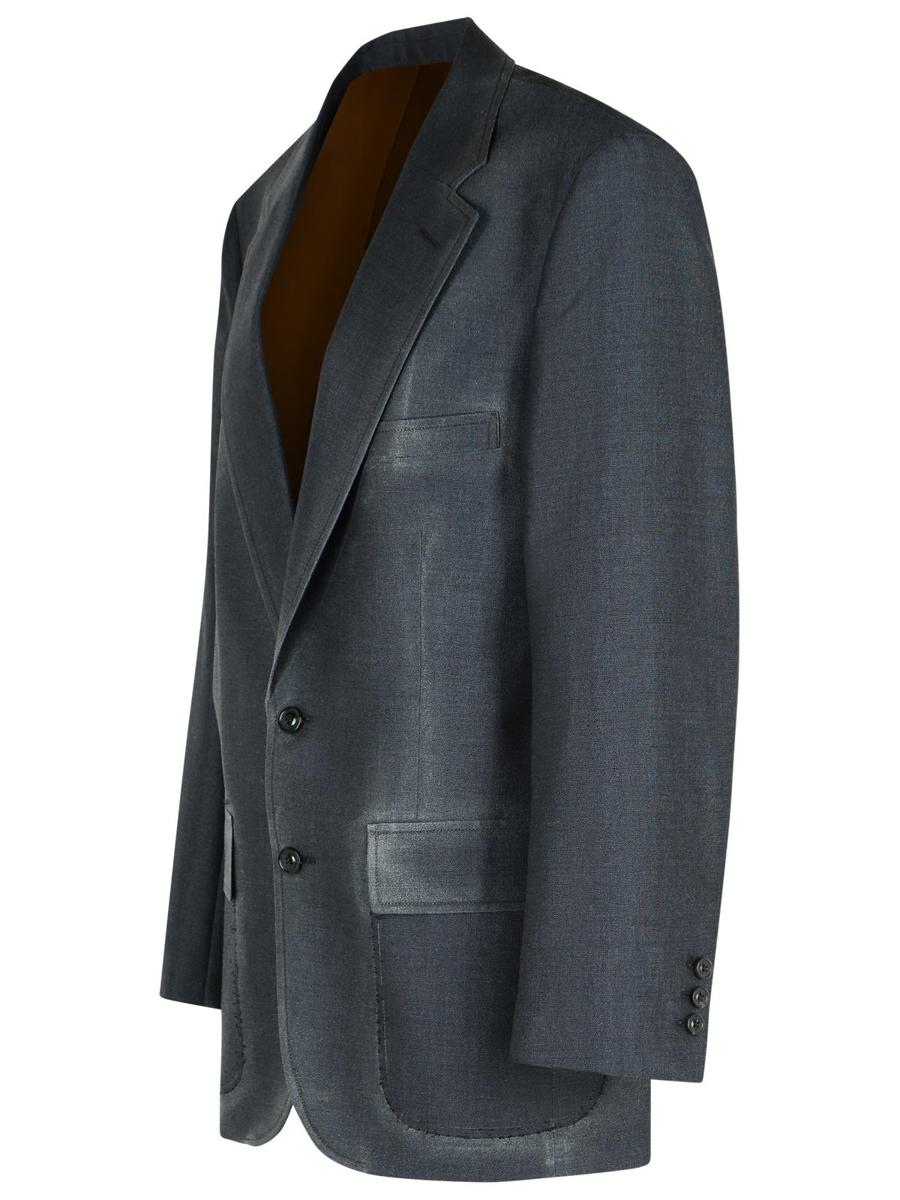 Maison Margiela Anthracite Wool Blend Blazer