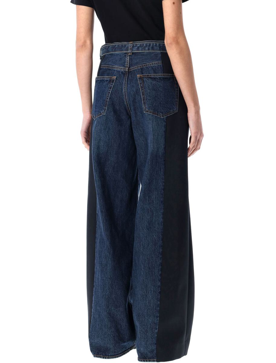 Sacai Wide Denim Pant