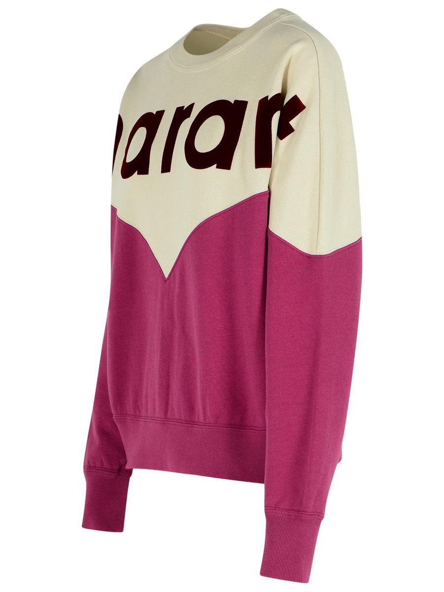 Isabel Marant Étoile 'Houston' Sweatshirt In A Grape-And-Eye Cotton Blend
