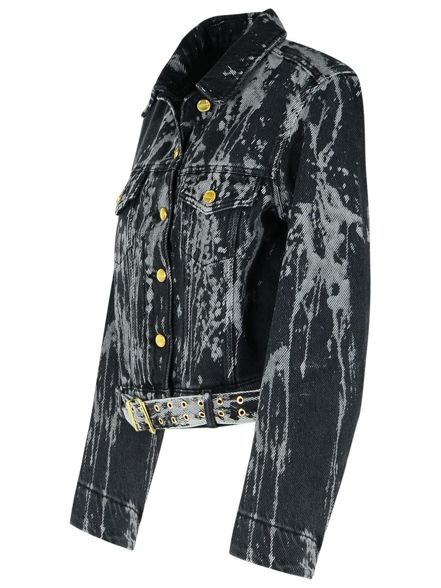 Ganni Black Denim Jacket
