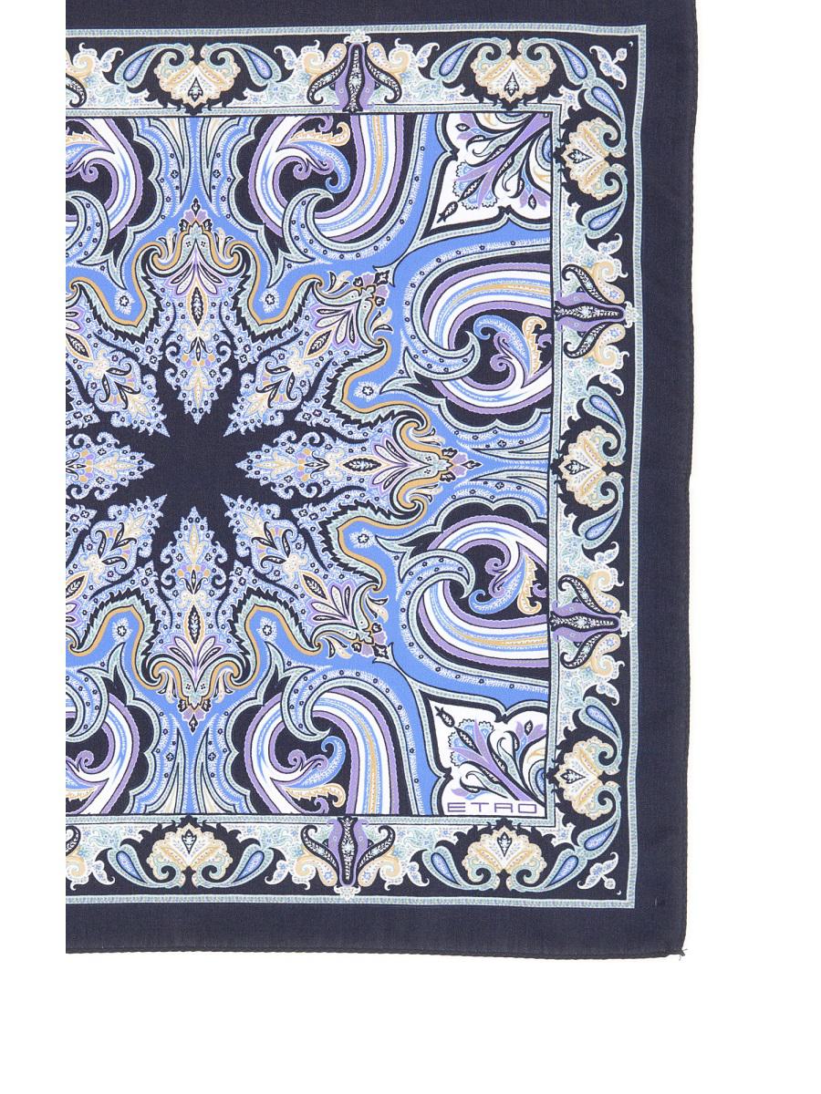 Etro Paisley Silk Pocket Handkerchief