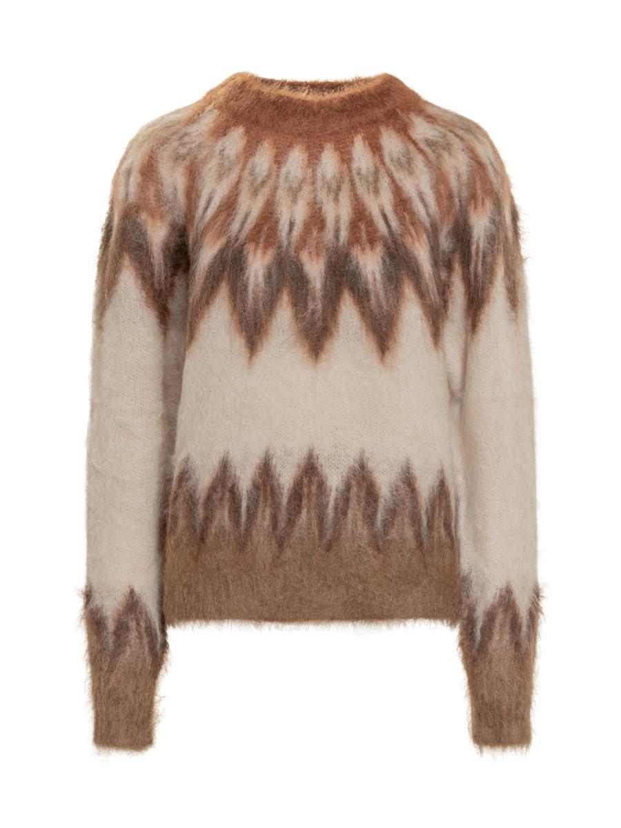 Isabel Marant Étoile Jacquard Sweater In Mohair Marant Étoile