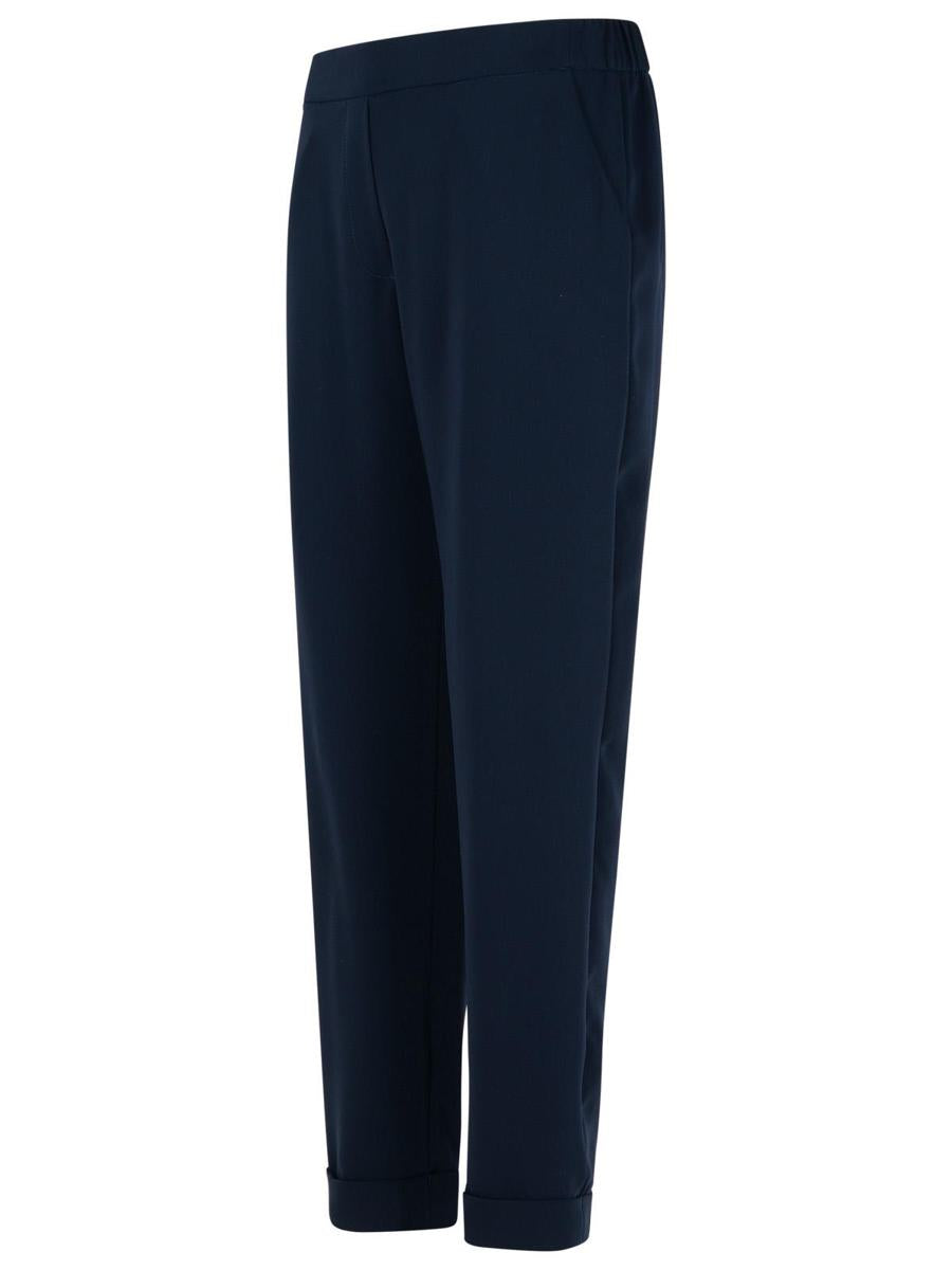 P.A.R.O.S.H. Blue Polyester Pants
