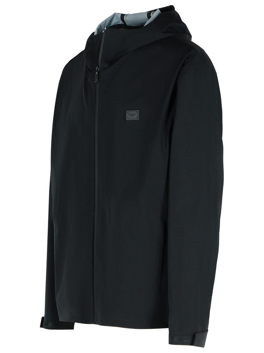 Dolce & Gabbana Black Nylon Jacket
