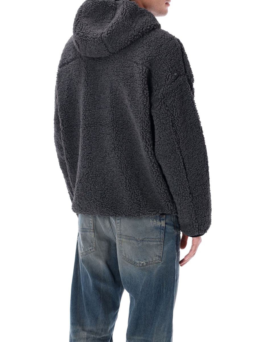 Diesel S-Zat Teddy Zip Hoodie