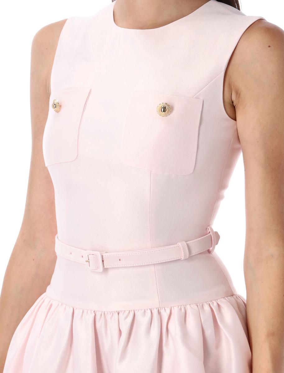 Self-Portrait Taffeta Midi Dress