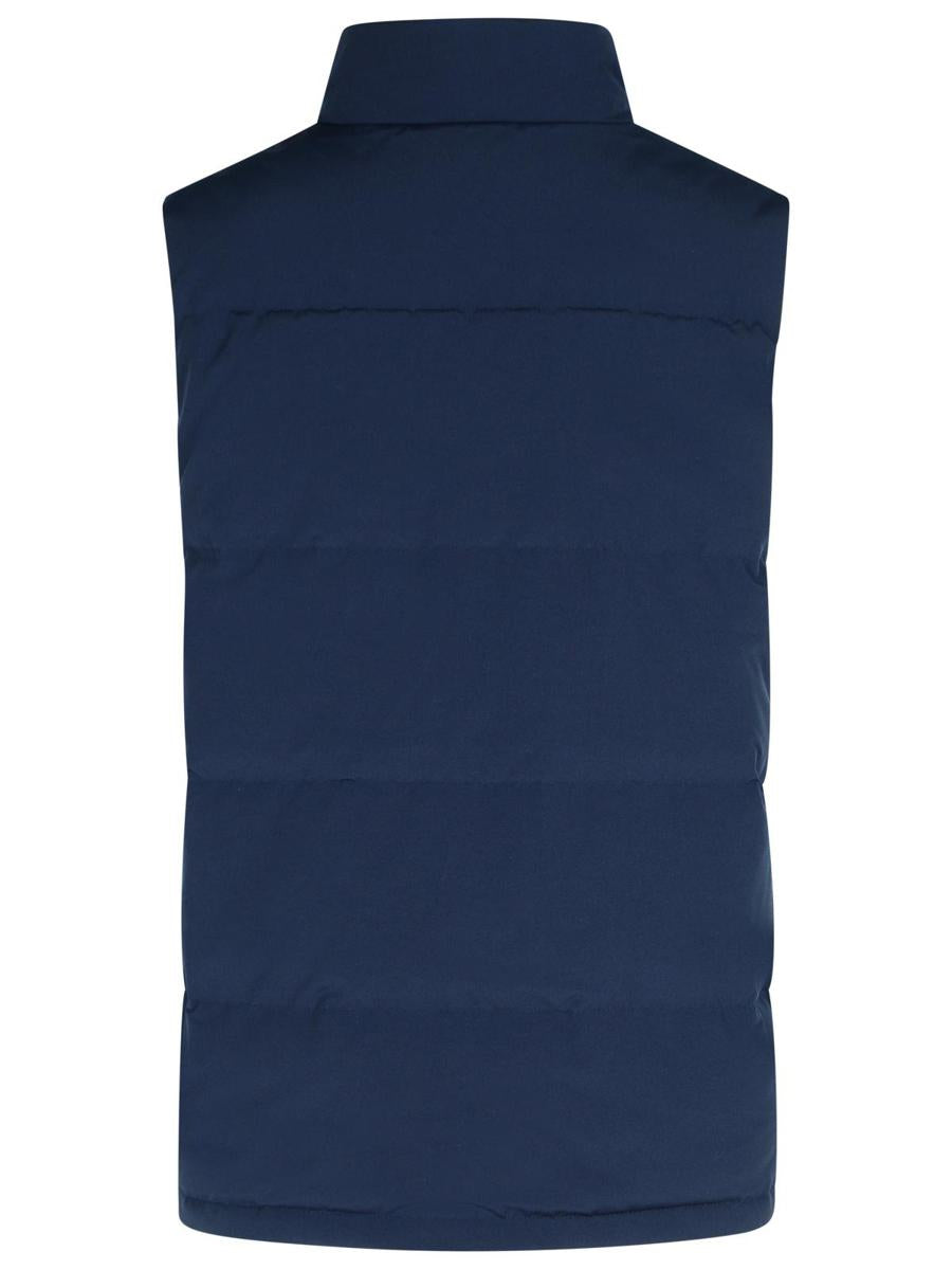 Canada Goose 'Freestyle' Blue Cotton Blend Vest