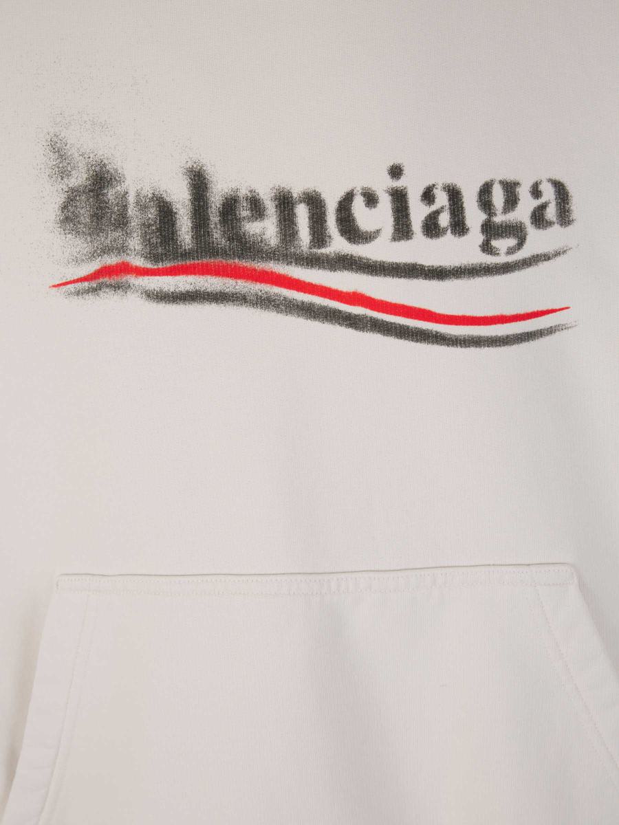 Balenciaga Cotton Logo Sweatshirt