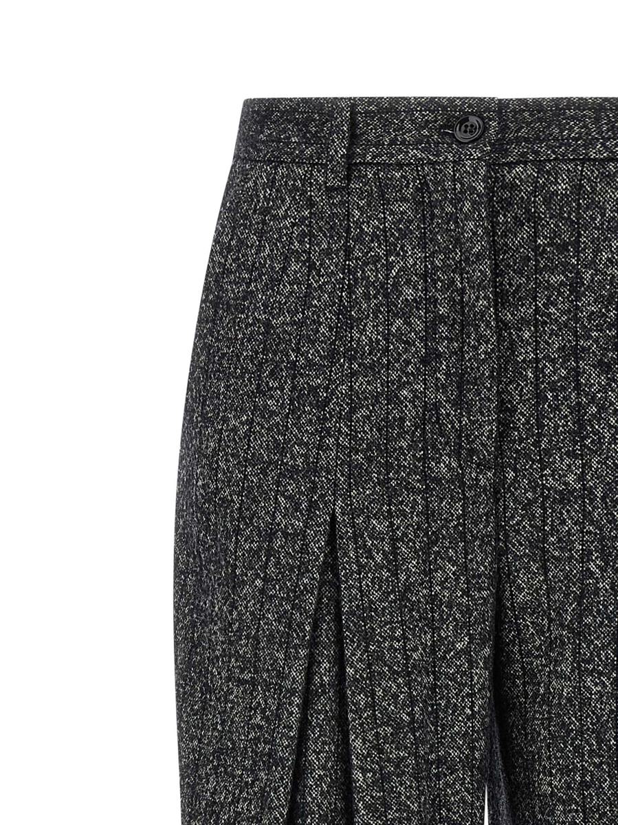 Dolce & Gabbana Striped Wool Pants