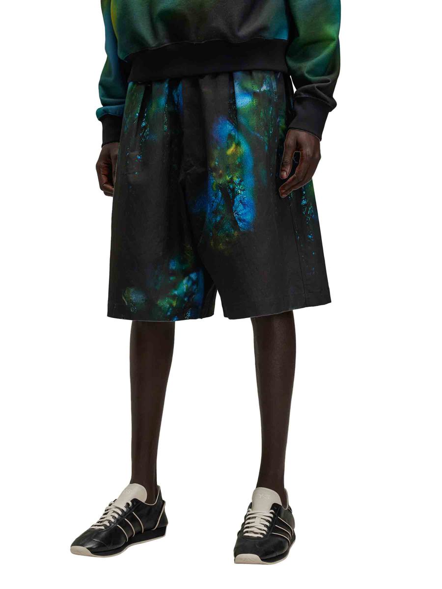 Y-3 Adidas Aop Ripstop Bermuda Shorts