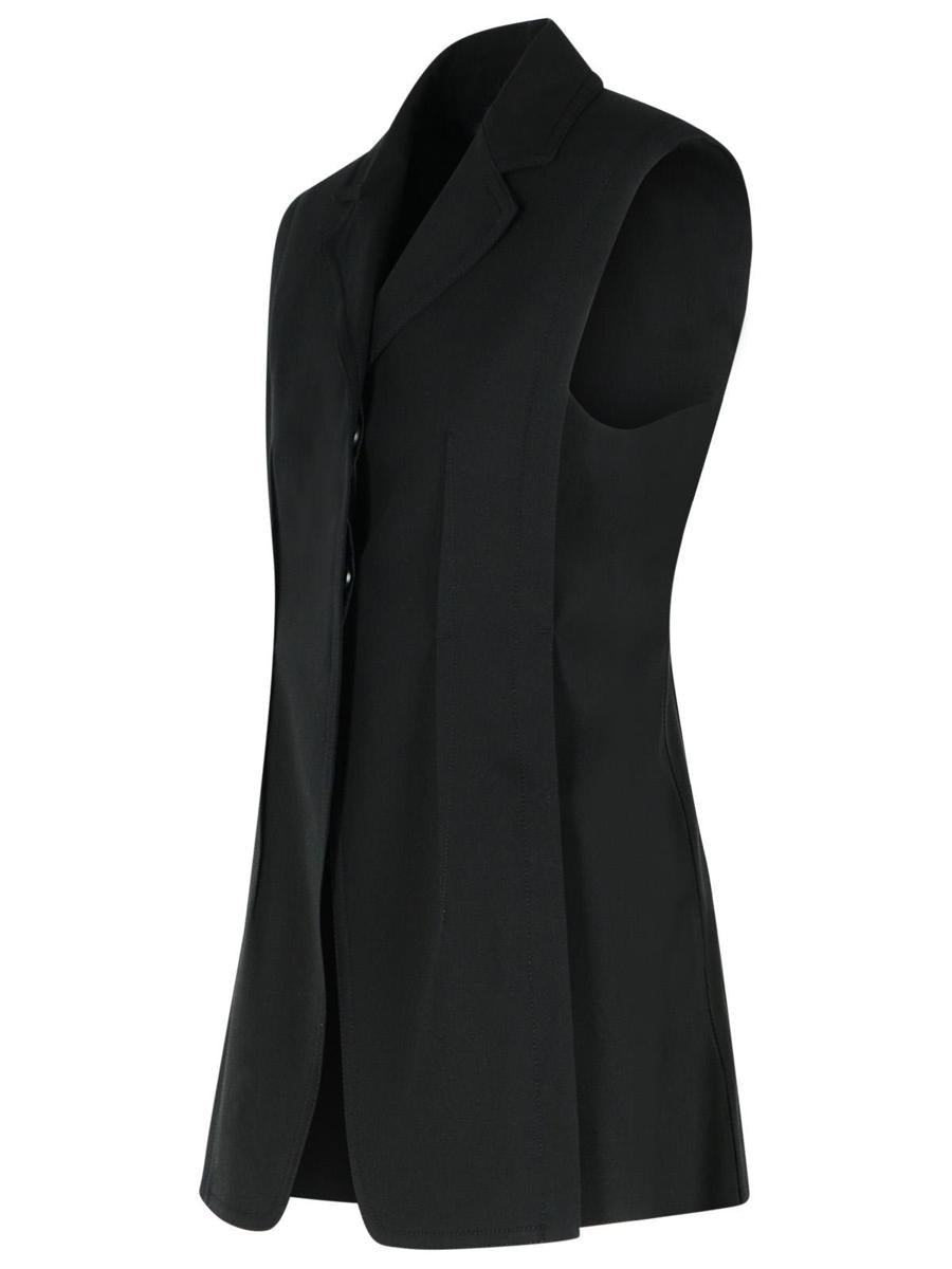 Sportmax 'Oca' Black Cotton Vest