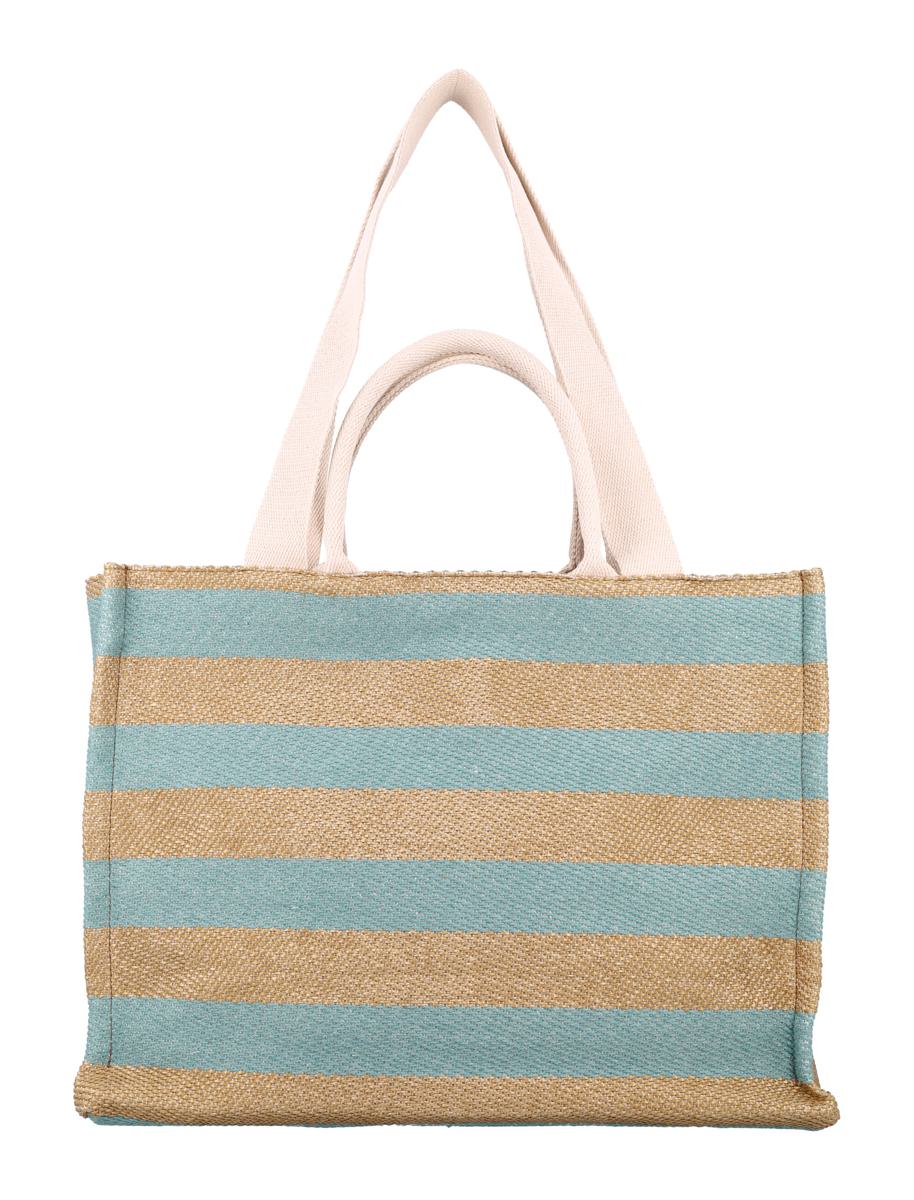 Marni Raffia-Effect Medium Tote Bag