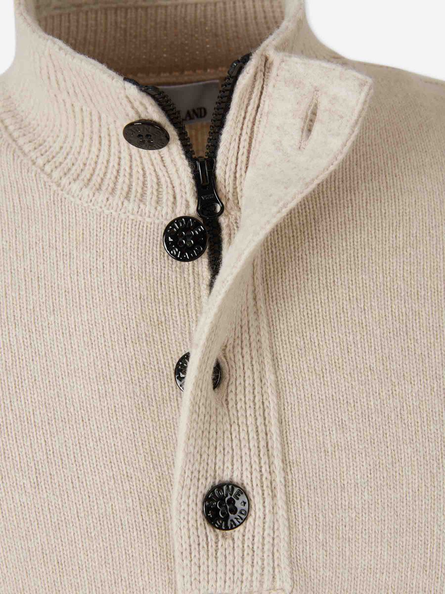 Stone Island High Collar Jersey