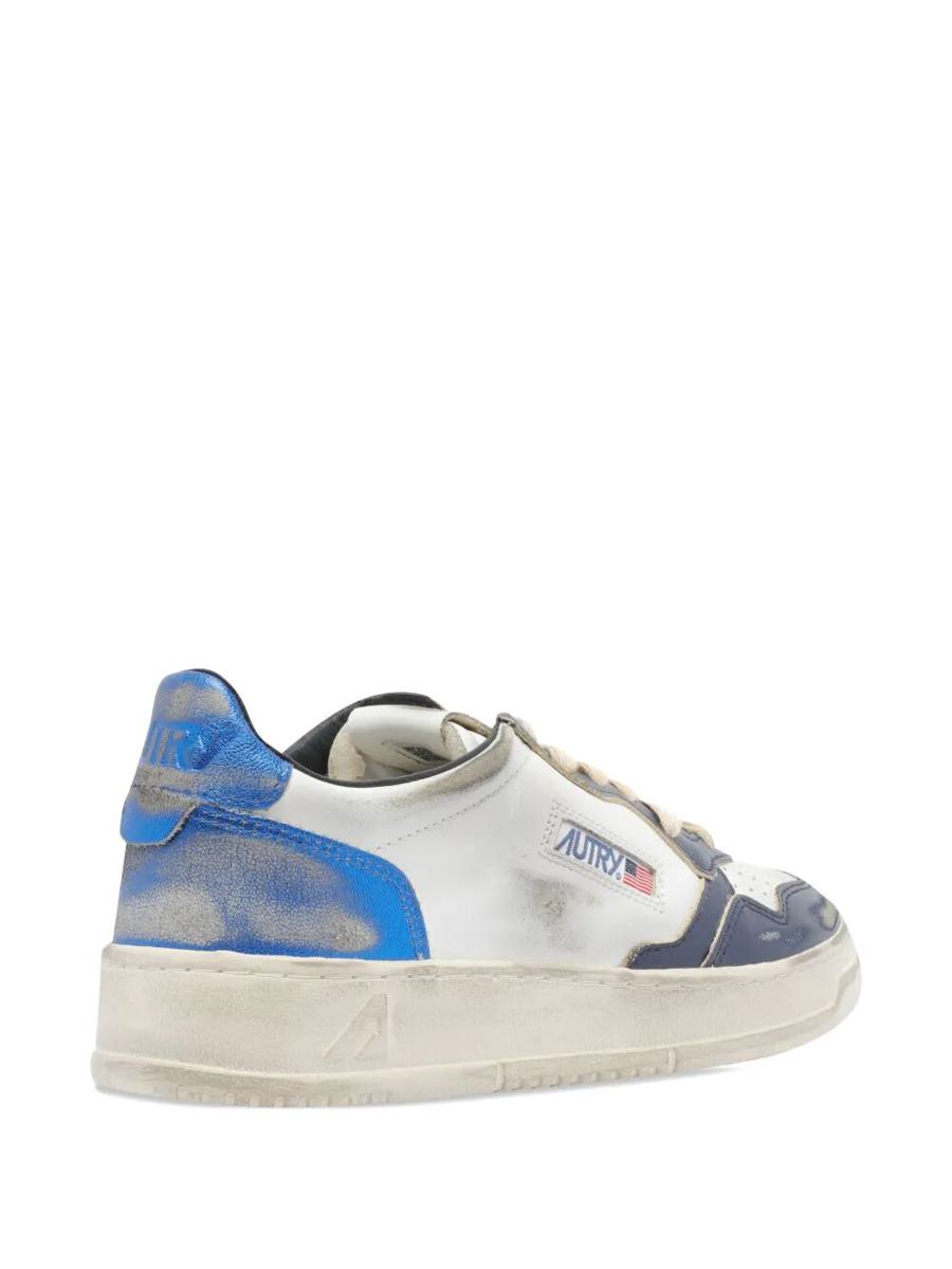 Autry "Sup Vintage Low" Leather Sneakers Shoes