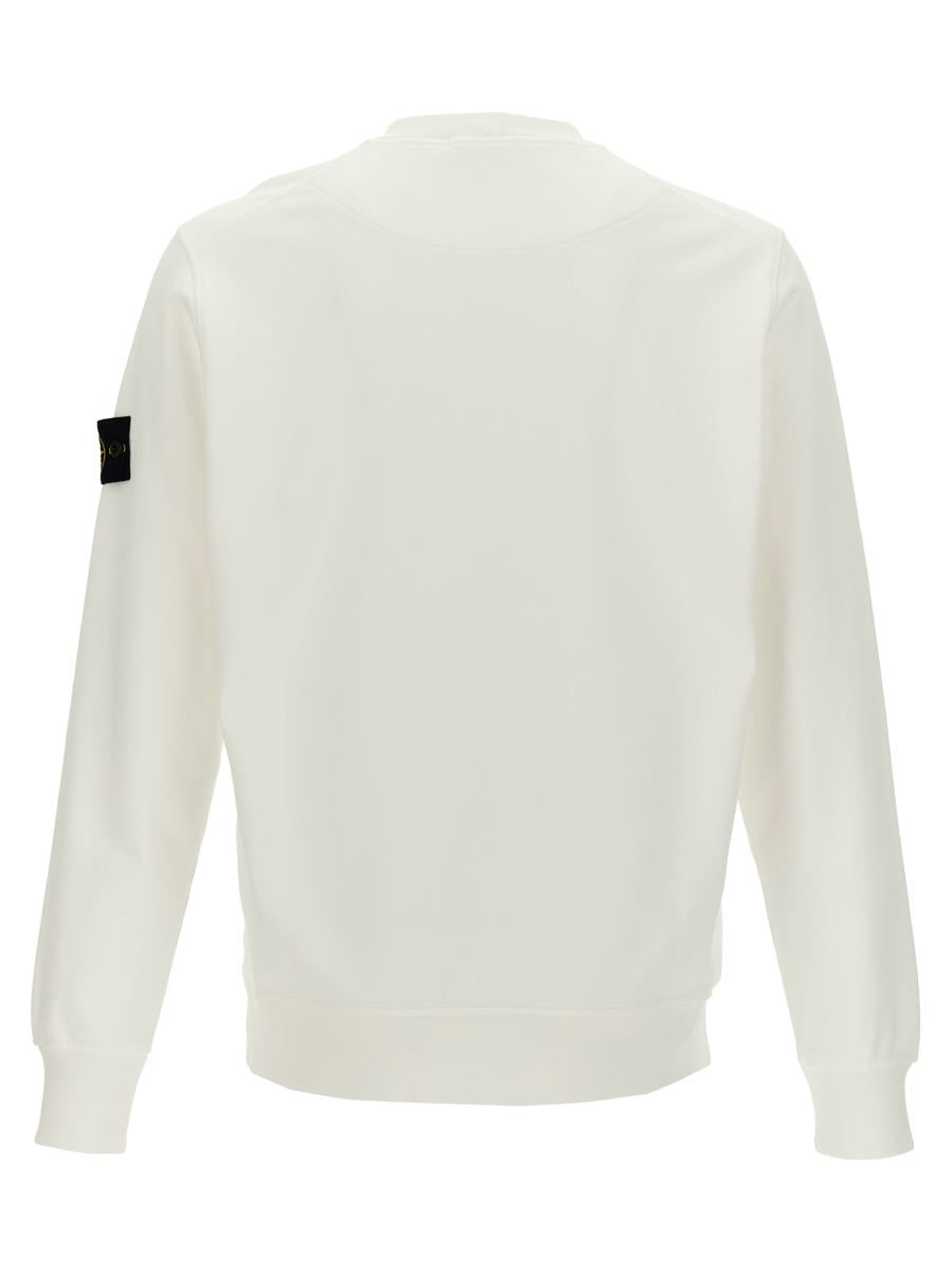 Stone Island Logo Badge Sweatshirt