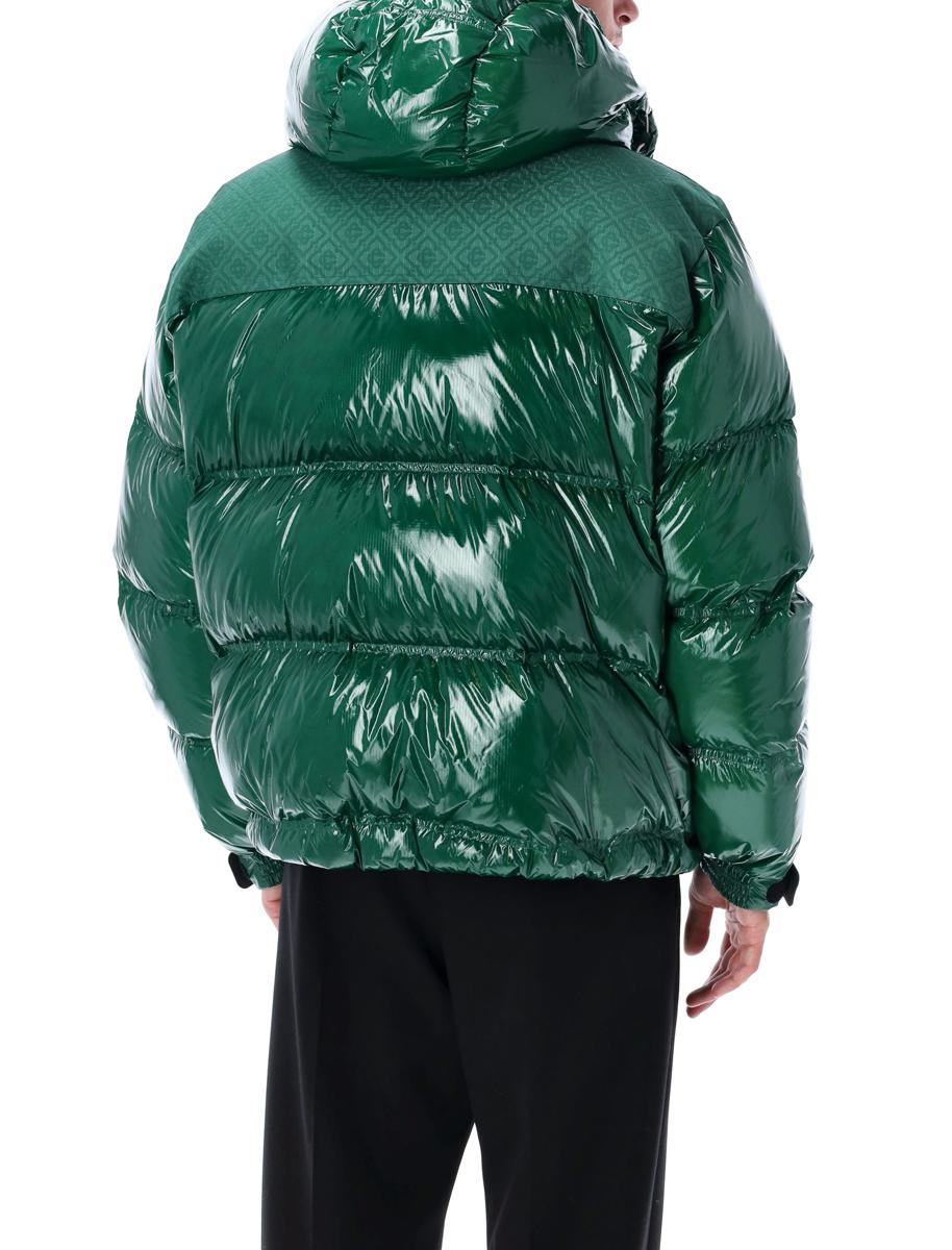 Casablanca Nylon Down Jacket Green