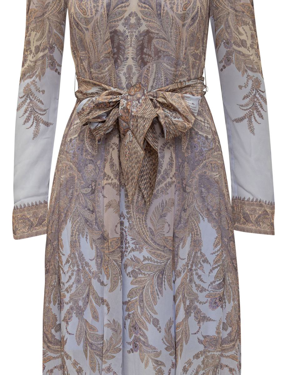 Zimmermann Zimmermann Long Printed Chiffon Dress