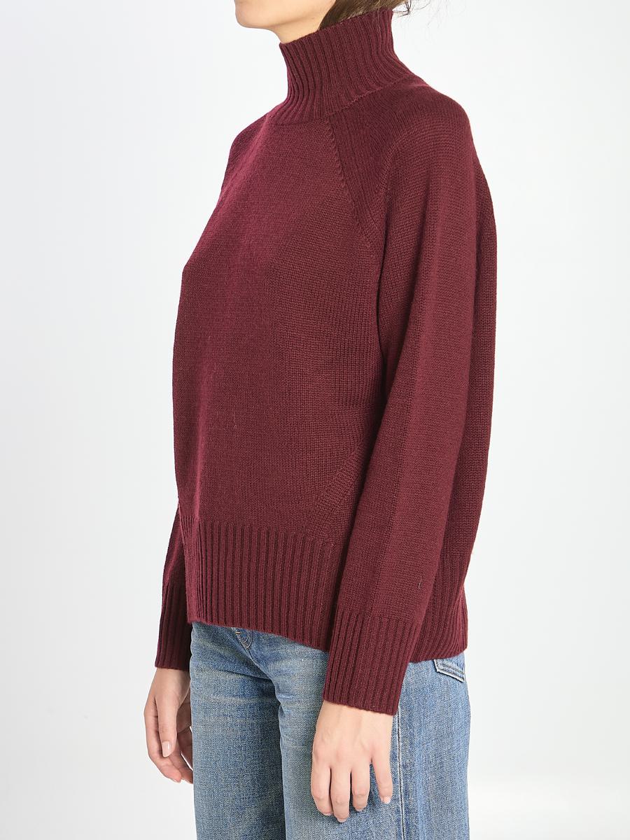 Turtleneck In Wool And Cashmere