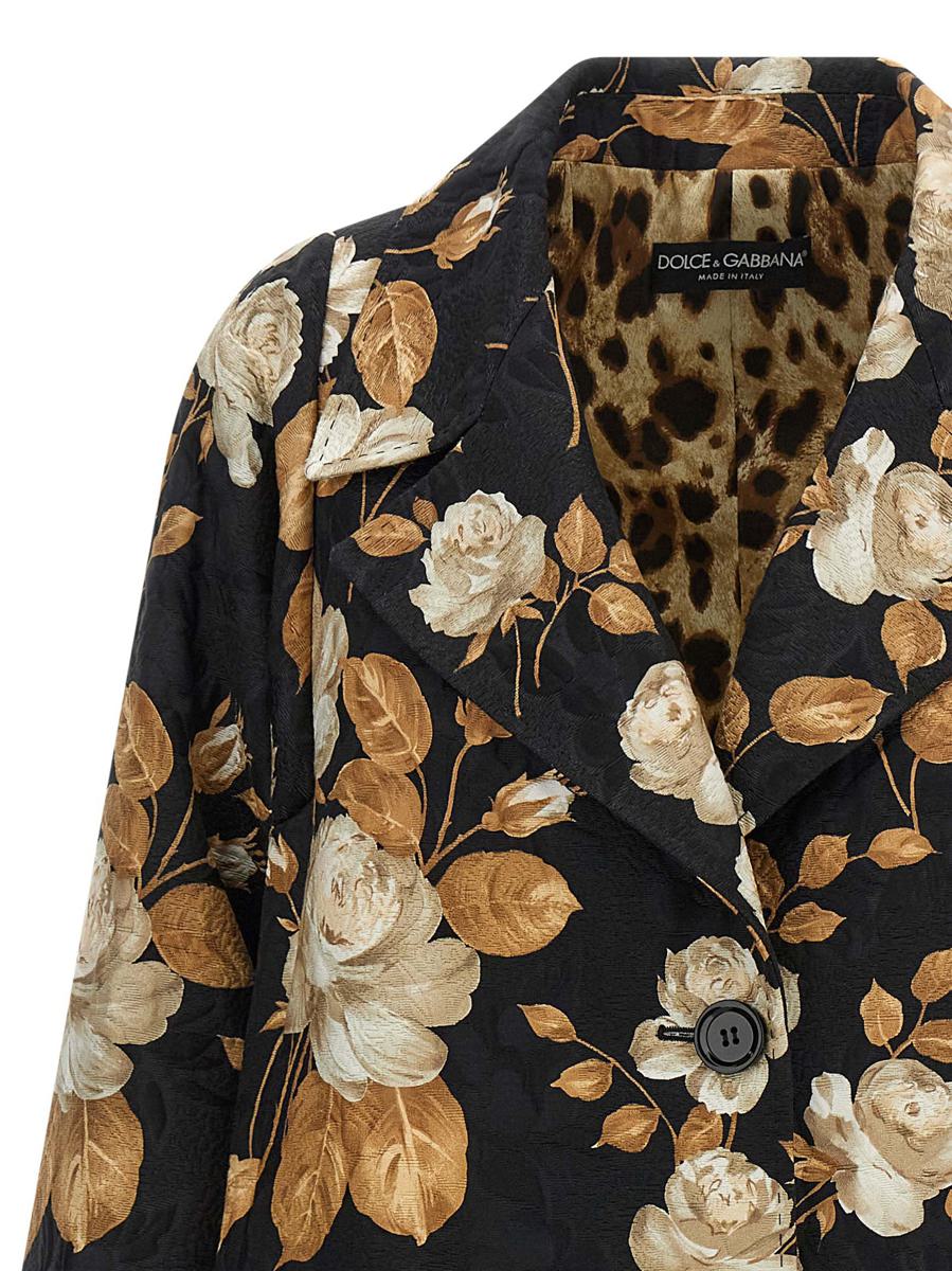 Dolce & Gabbana Brocade Coat