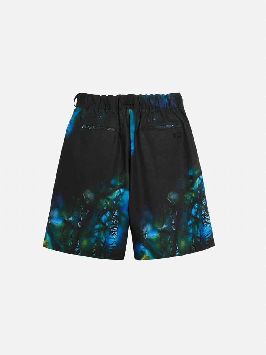 Y-3 Adidas Aop Ripstop Bermuda Shorts