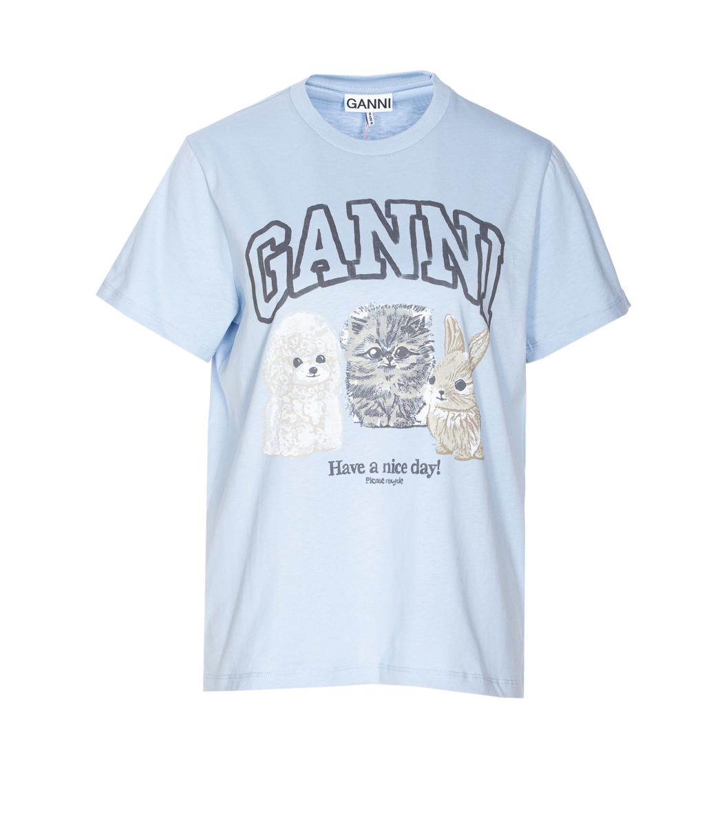 Ganni T-Shirts And Polos
