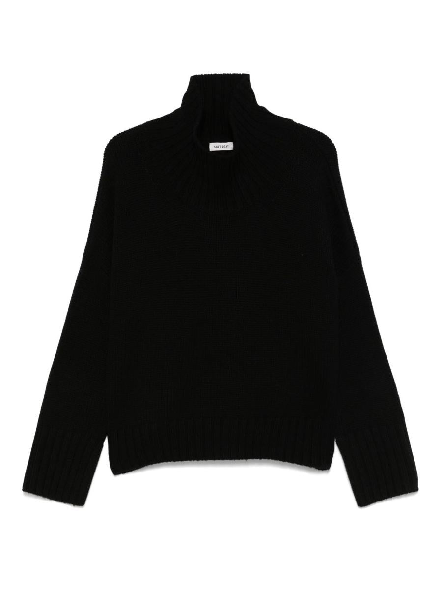 Soft Goat Girlfriend Cashmere Turtle-Neck Jumper