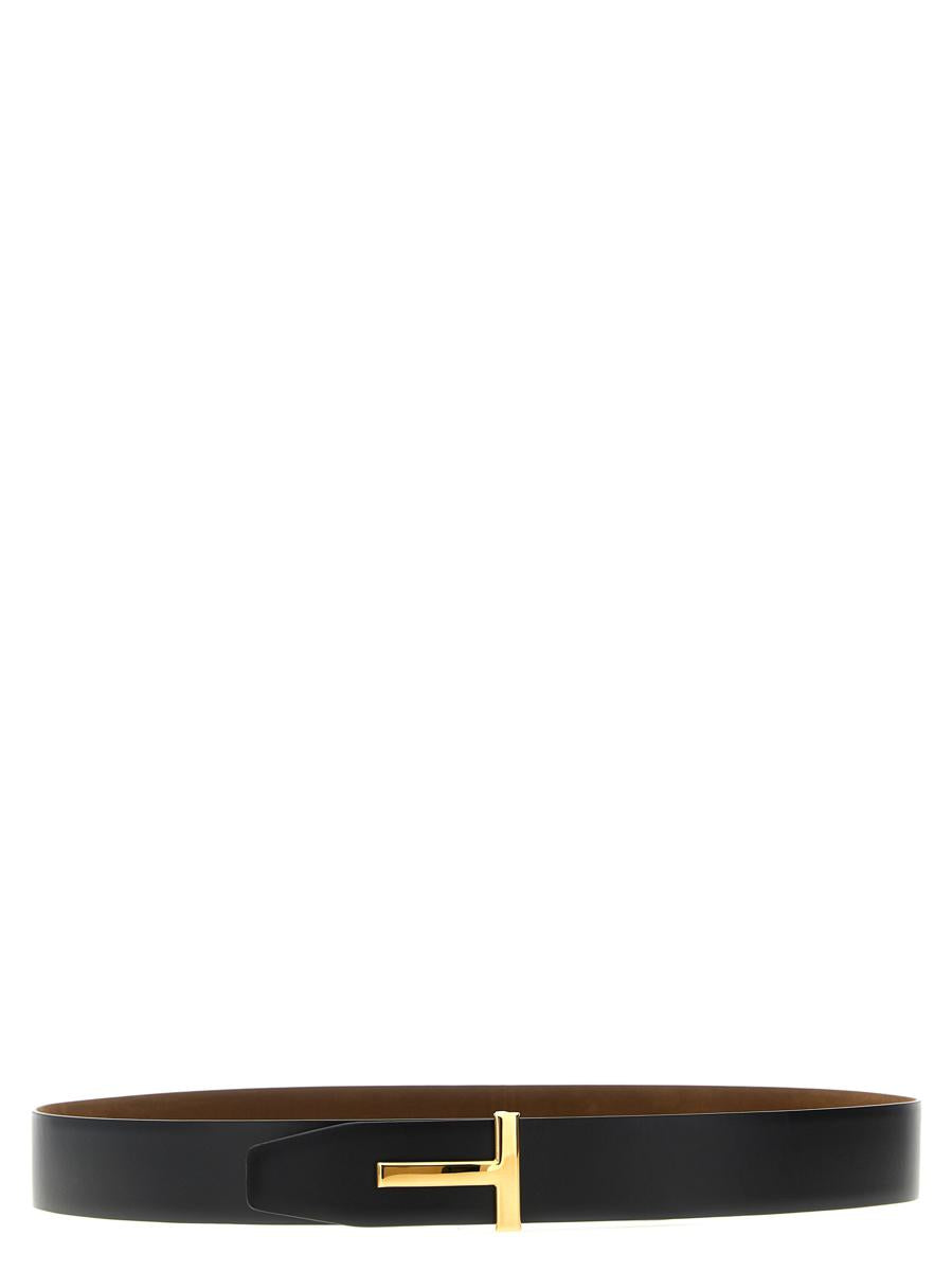 Tom Ford 'T' Reversible Belt