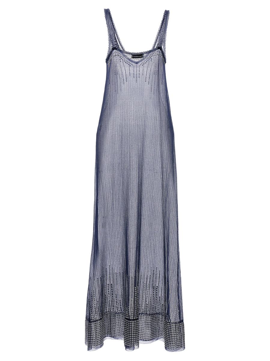 Rabanne Studded Mesh Dress