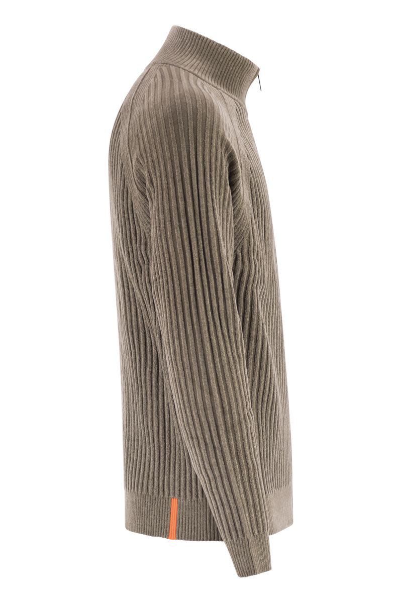 RRD Velvet Rave Full Zip Knit - Zip-Up Cardigan