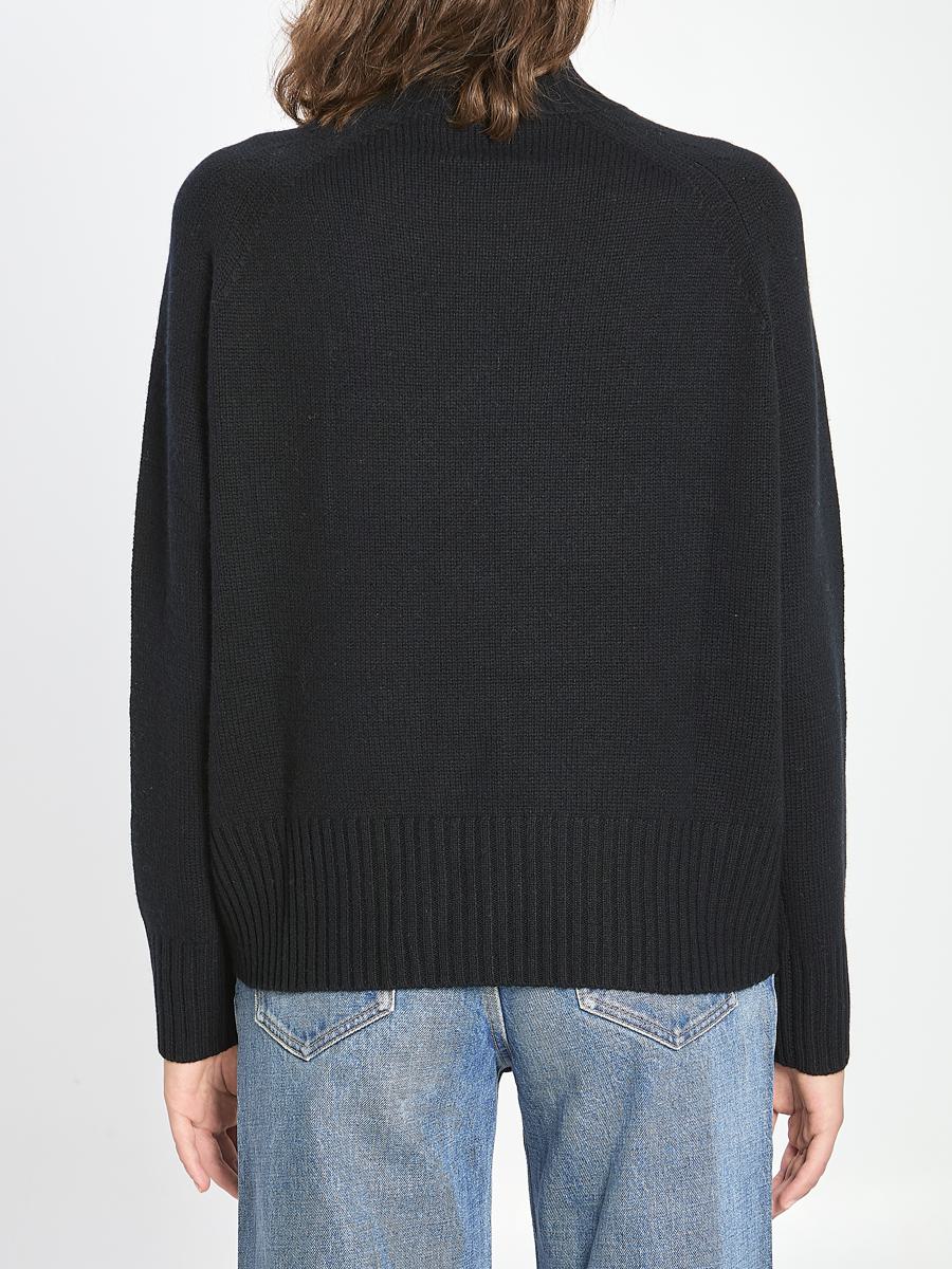 Turtleneck In Wool And Cashmere