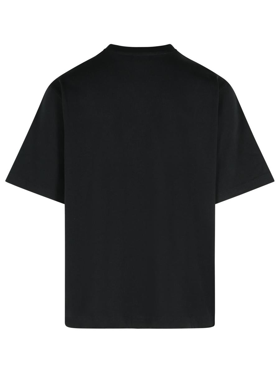 Casablanca Black Cotton T-Shirt