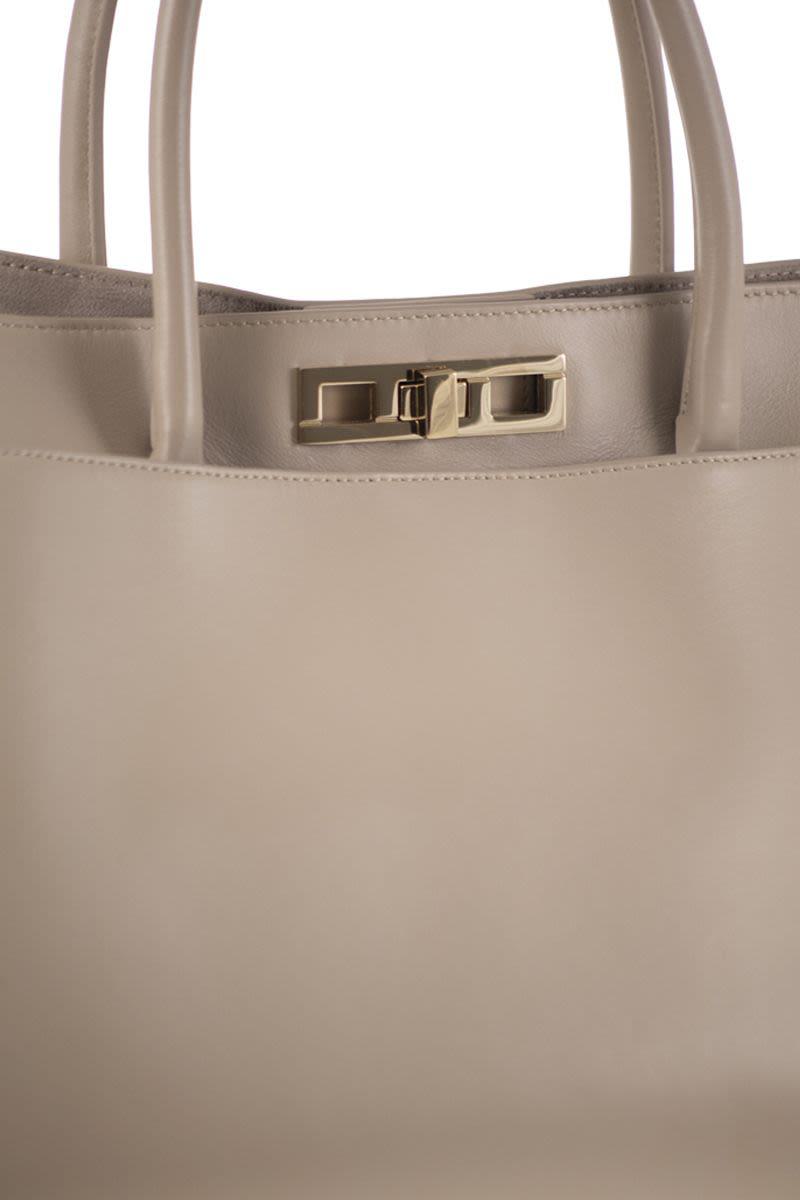 Fabiana Filippi Large Handbag With Metal Accessory