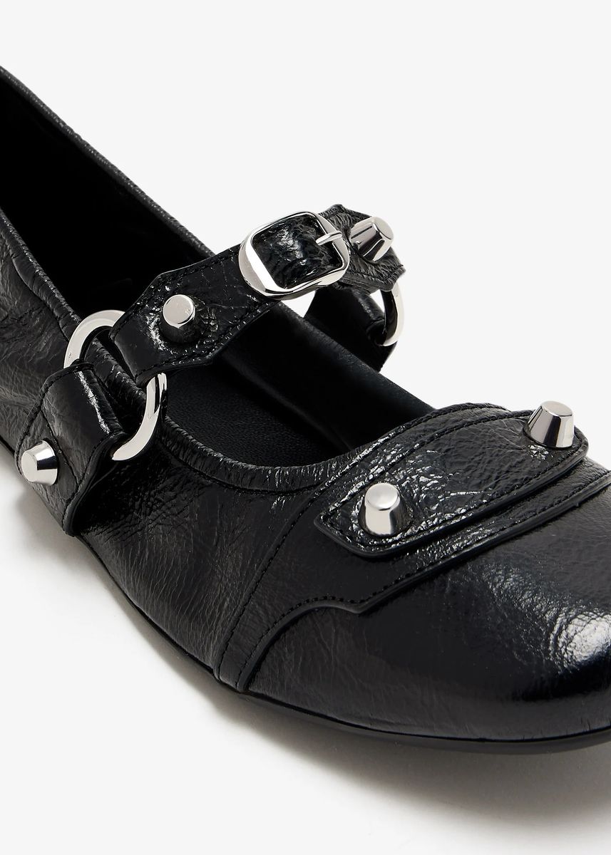 Balenciaga "City" Ballet Flats