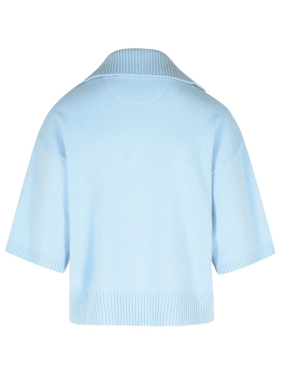 Purotatto Light Blue Cashmere Sweater