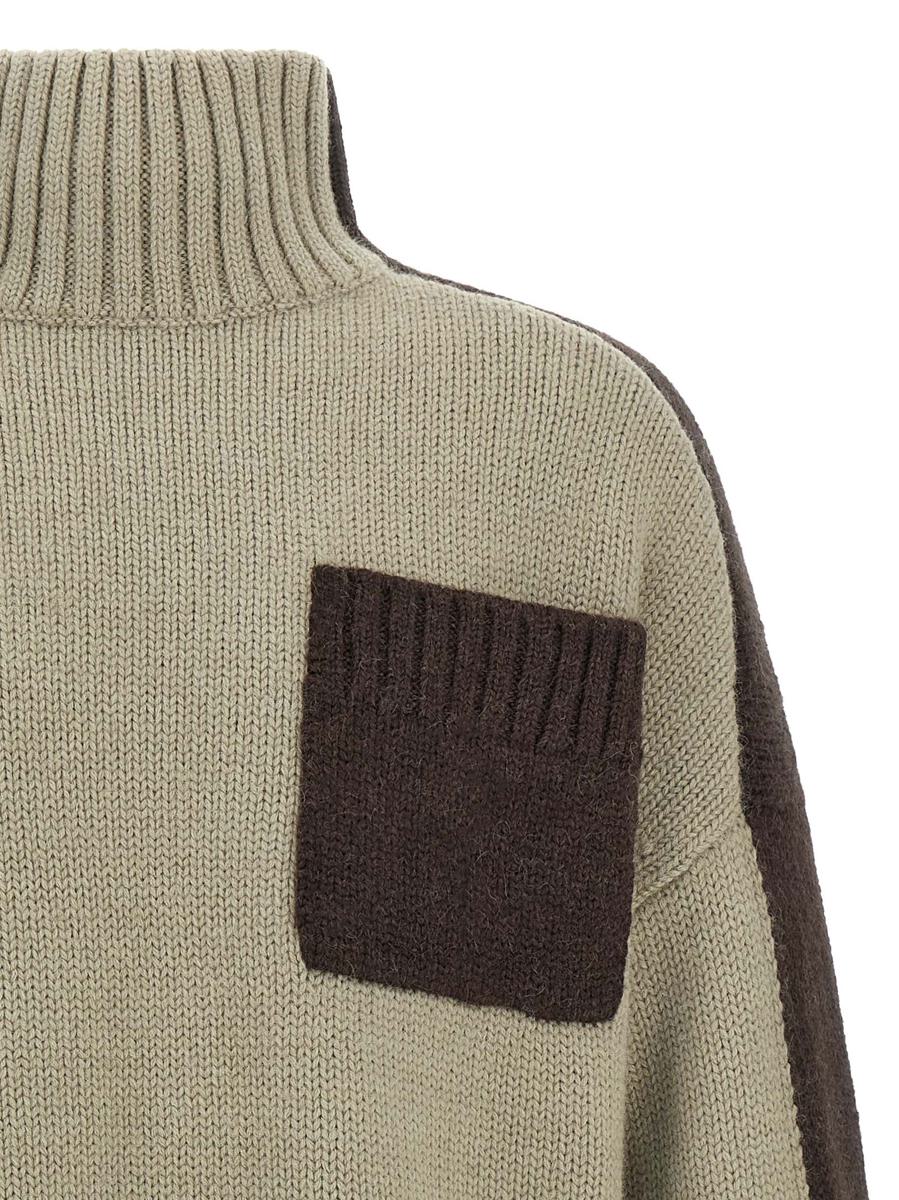 JW Anderson 'Two Tone Patch Pocket' Sweater