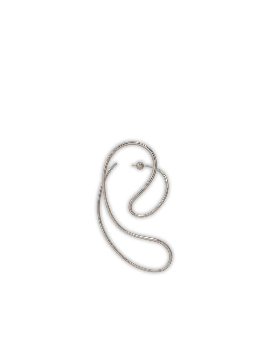 Panconesi Silver 'P Continua Large' Earrings