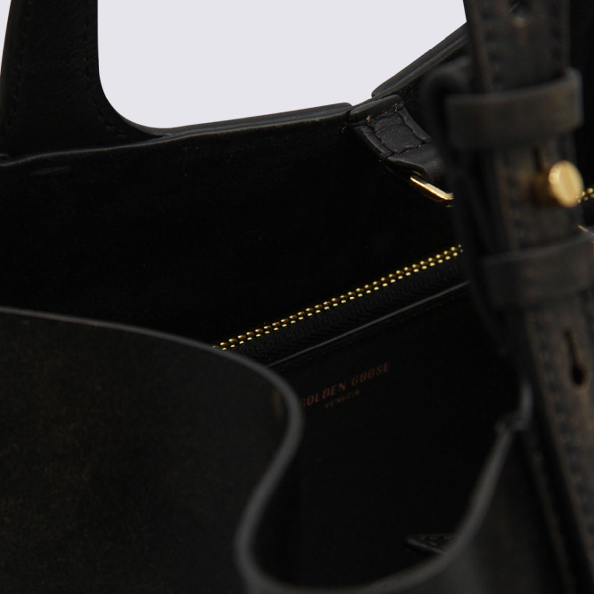 Golden Goose Black Leather Totes