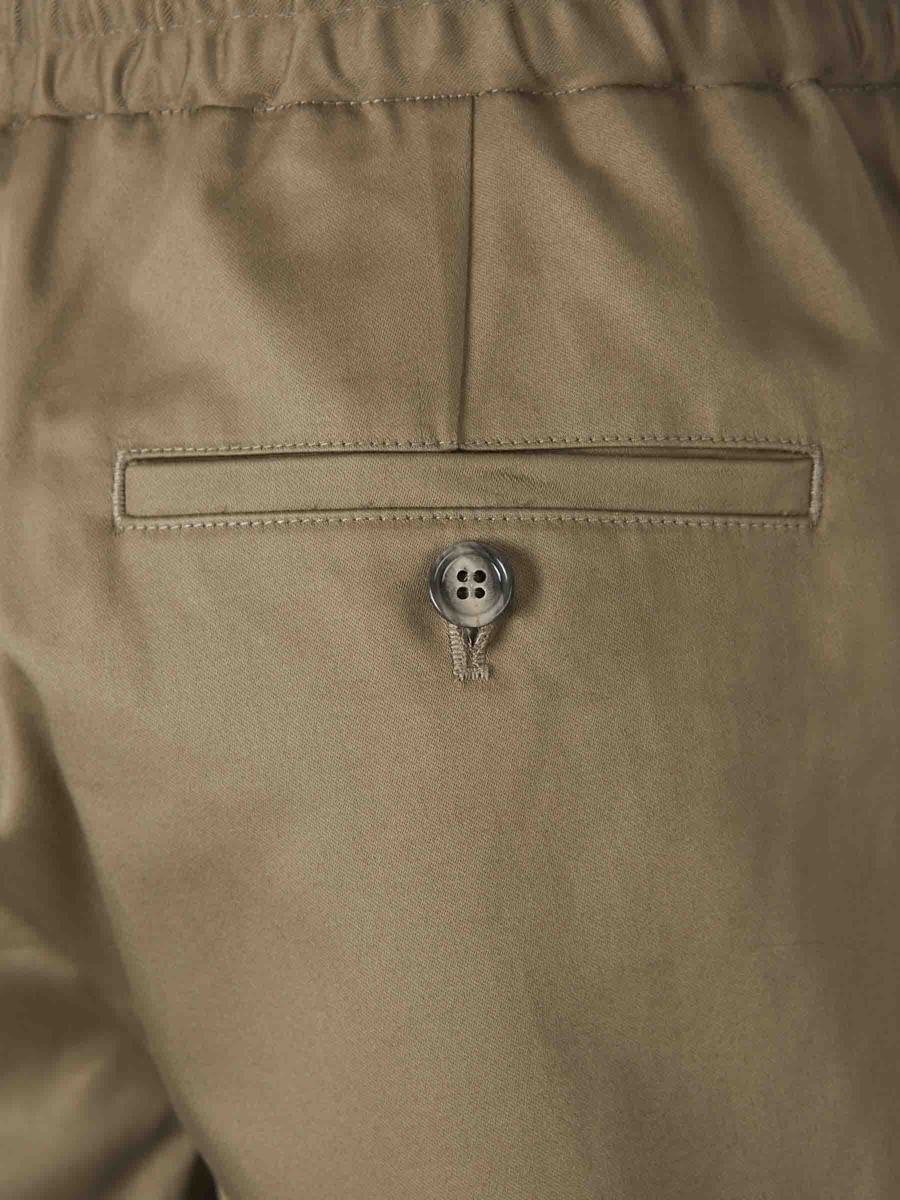 AMI Paris Cotton Satin Bermuda Shorts