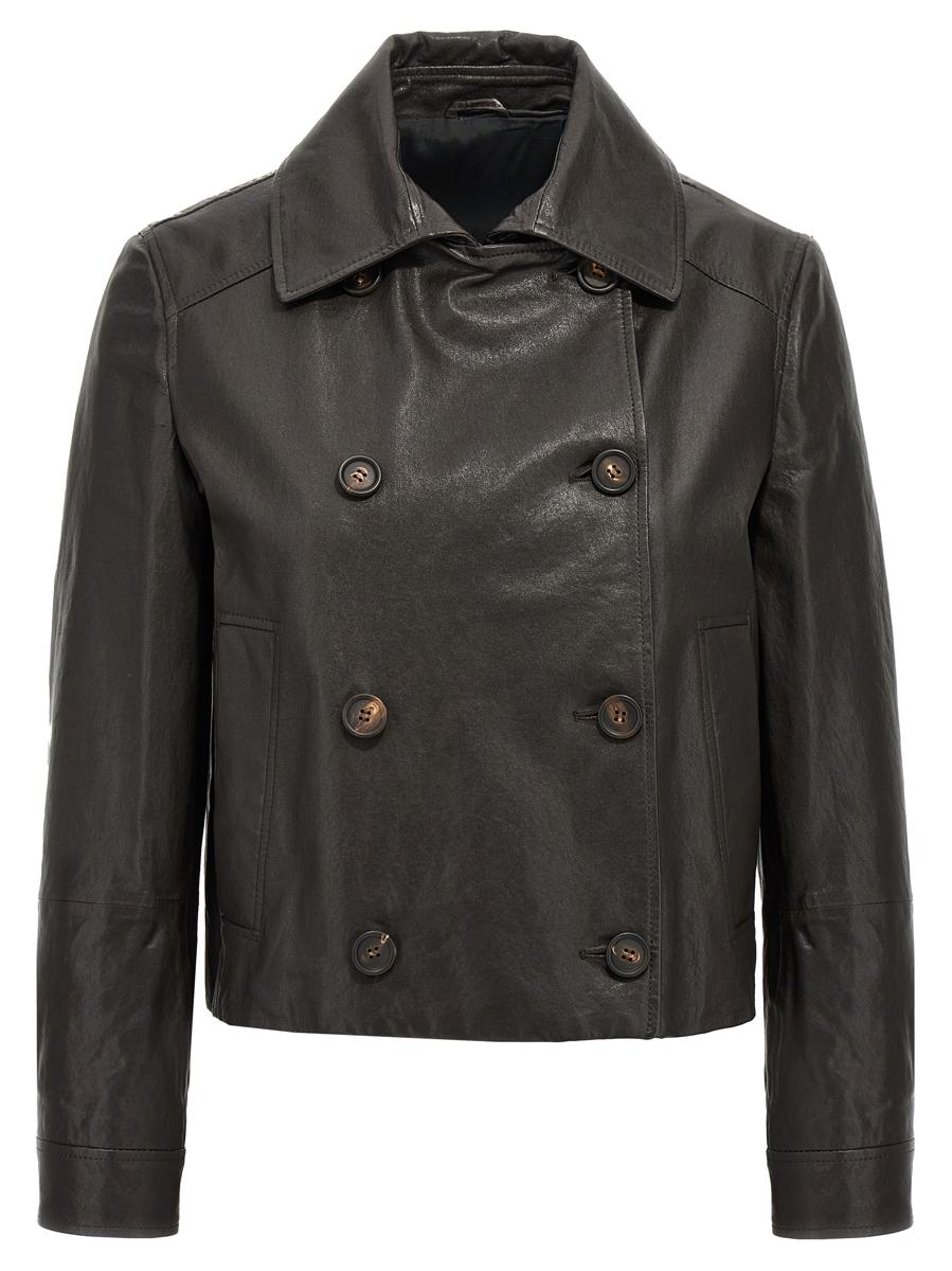 Brunello Cucinelli Cropped Caban