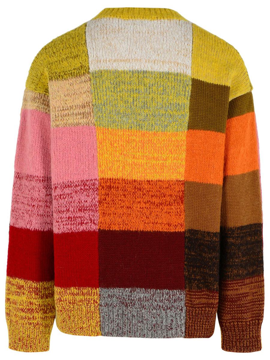 Dries Van Noten Multi Wool Blend Sweater