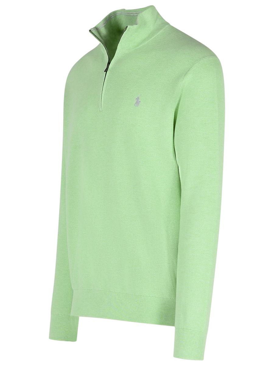Polo Ralph Lauren Light Green Cotton Sweater