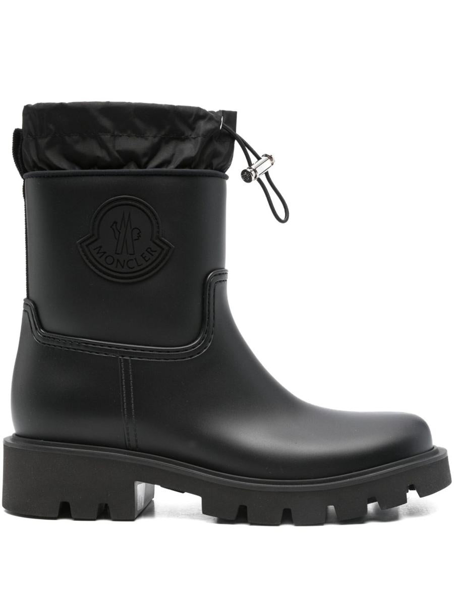 Moncler Black 'Kickstream' Rain Boots