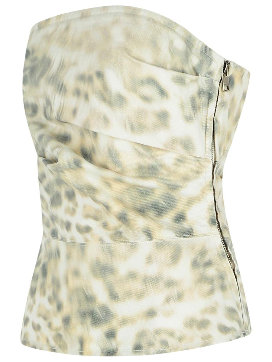 Rotate Birger Christensen 'Leo' Multicolor Cotton Top