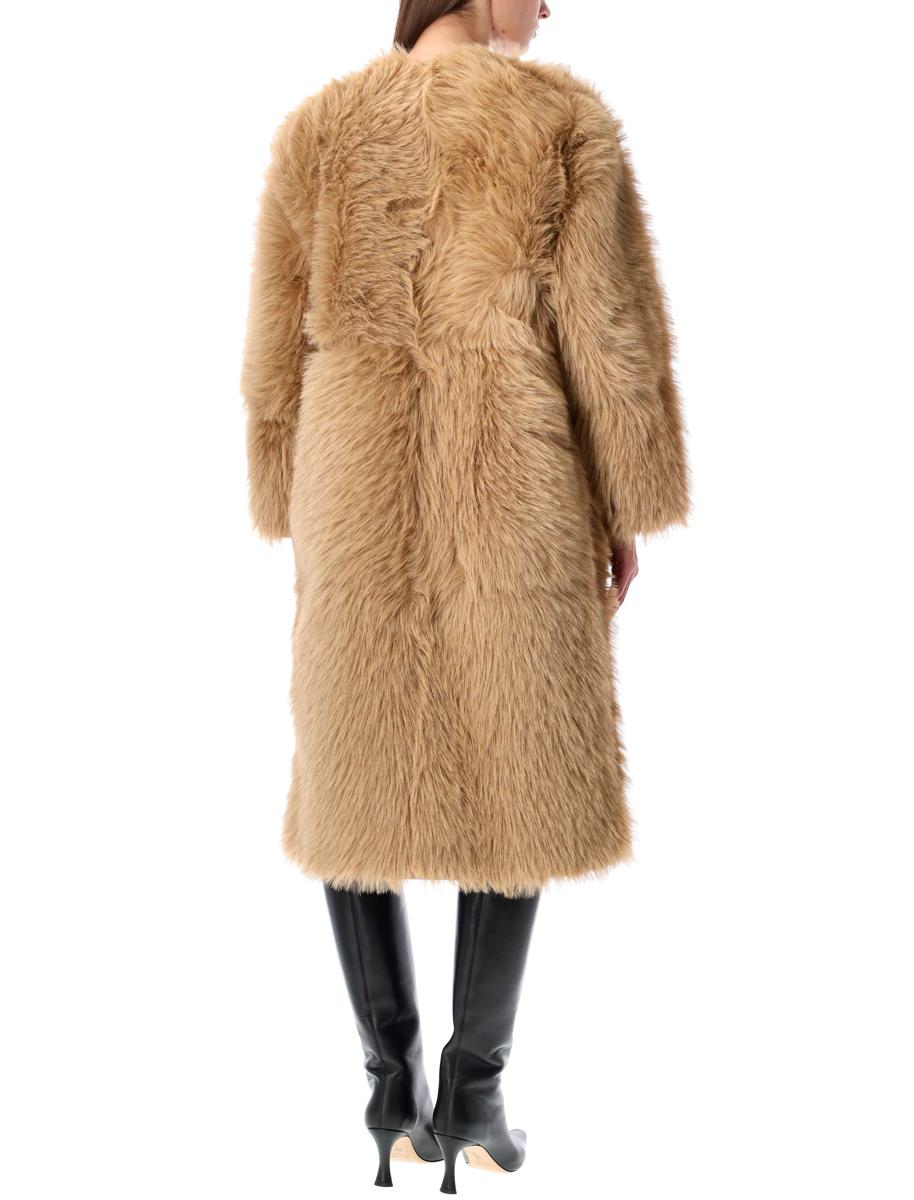 Urbancode Faux Fur Coat With Suede Interior