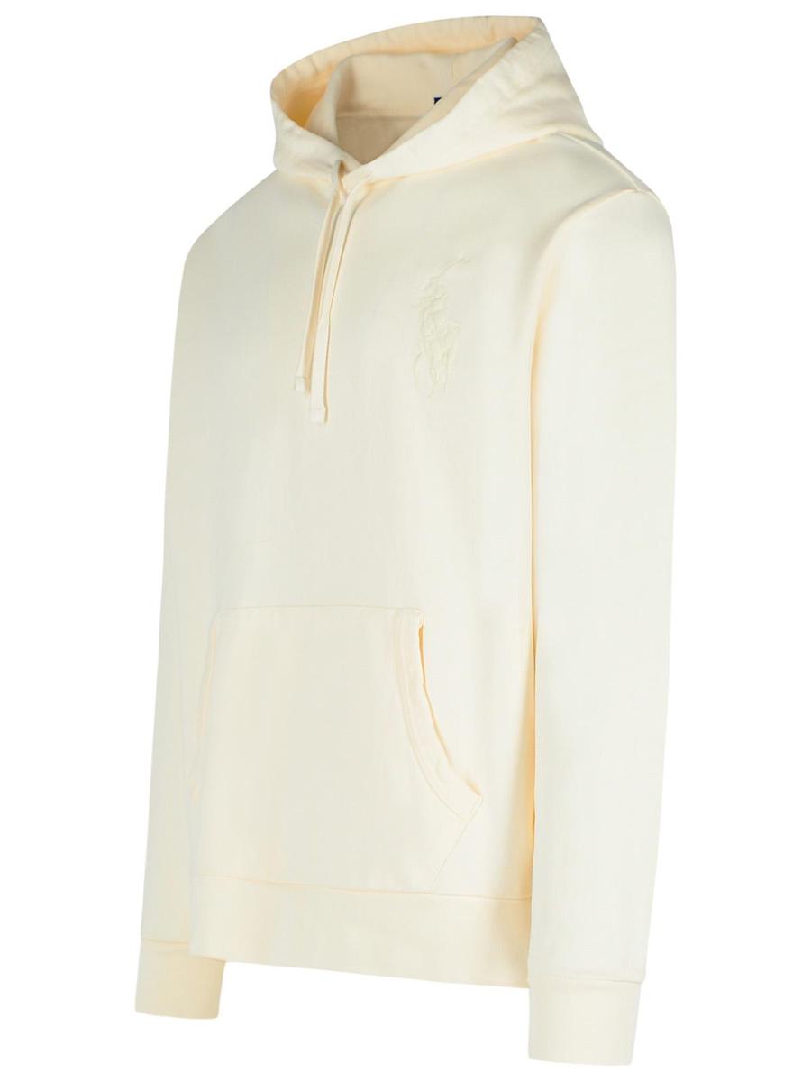 Polo Ralph Lauren Cream Cotton Sweatshirt