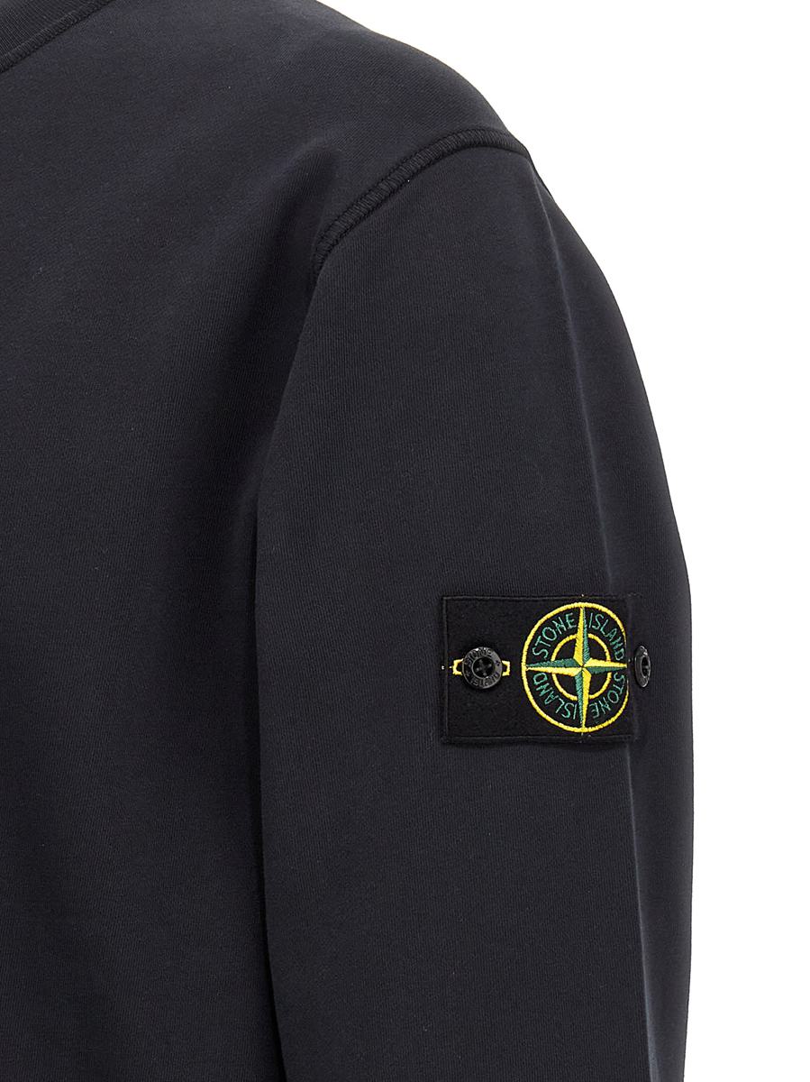 Stone Island Logo Badge Sweatshirt