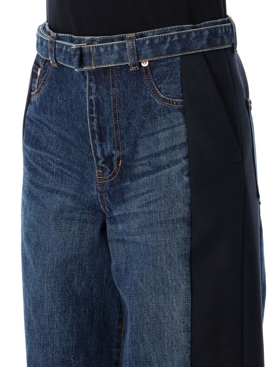Sacai Wide Denim Pant